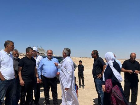 نواب الموحدة في زيارة لقرى النقب
